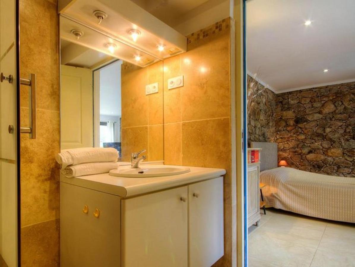 Studio Confortable Avec Vue Sur La Montagne A Moltifao 30M² Jardin エクステリア 写真